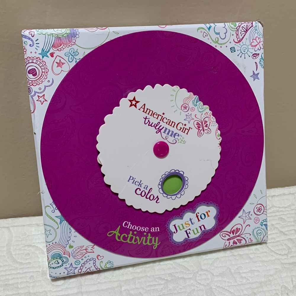 American Girl Truly Me Activity Card Set
